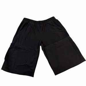 Athleta Black Cargo Jogger Pants | XL | Elastic Waist | No drawstring